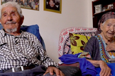 Zechariah e Shama’a se uniram quando estavam com 10 e 12 anos de idade, respectivamente. (Foto: Reprodução / BBC)