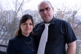 Larisa Vladimirovna Cheprunova e Mikhail Yuryevich Cheprunov na Rússia. (Foto: Reprodução/Religion News Service/Cortesia das Testemunhas de Jeová)