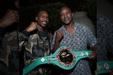 Evan Holyfield e seu pai Evander Holyfield. (Foto: Reprodução/Instagram Evan Holyfield)