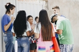 Jovens vão às ruas evangelizar por todo o País. (Foto: Missão Avance)
