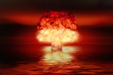 Bomba atômica. (Foto: Pixabay)