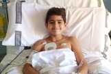 Ao acordar no hospital, o menino contou aos pais que esteve no Céu. (Foto: Ulisses Rizzo).
