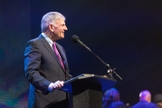 Franklin Graham na turnê God Loves You em Liverpool, na Inglaterra. (Foto: BGEA)