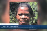 Aletha Walton foi achada numa floresta, louvando a Deus. (Foto: Reprodução/3WTKR).