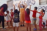 O projeto “Sonhar com Deus” da Igreja Bola de Neve de Tatuapé leva esperança a menores em vulnerabilidade. (Foto: Bárbara Muniz).