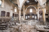 Uma igreja ortodoxa danificada em Aleppo, na Síria. (Foto: Imagem ilustrativa/Open Doors).