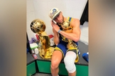 O cristão Stephen Curry ainda conquistou o título de Jogador Mais Valioso das Finais. (Foto: Instagram/Stephen Curry).