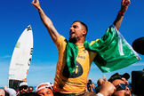 Filipe Toledo é tetracampeão da etapa Oi Rio Pro. (Foto: 2022 World Surf League)