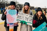 Ativistas pró-vida participam da Marcha pela Vida. (Foto: Instagram March for Life)