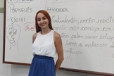 A professora Deivilane Costa na sala de aula. (Foto: Reprodução Instagram)