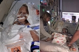 Zoe passou ficou em coma e passou por uma cirurgia de emergência. (Foto: CBN News)