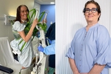 Sara Nemer diz que considera sua cura um milagre de Deus. (Foto: Captura de tela/YouTube Comunidade Ágape)