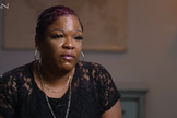 Martha Moore testemunha sua cura na CBN News. (Captura de tela/CBN News)