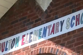 Fachada da Moulton Elementary School em Lawrence County, Alabama. (Captura de tela/WAFF 48)