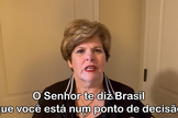Jacobs, conhecida por seu ministério profético, alertou a Igreja brasileira para o tempo que se aproxima. (Foto: YouTube/Ministério Clamor pelas Nações).
