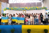 Os batistas brasileiros receberam os refugiados da Ucrânia pela primeira vez em março de 2022. (Foto: IMB)