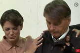 Jair Bolsonaro e Michelle na Igreja Batista da Lagoinha. (Foto: Captura de Tela/YouTube/Lagoinha)