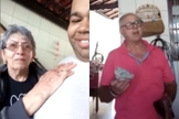 Thiago Rodrigues dos Santos devolveu R$ 4 mil esquecidos pelo casal de idosos. (Foto: Reprodução/G1).