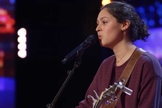 Amanda Mammana canto no “America's Got Talent”. (Captura de tela/America's Got Talent)