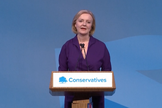 Liz Truss é eleita a nova primeira-ministra do Reino Unido. (Captura de tela/G1)