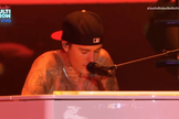 Justin Bieber no Rock in Rio 2022. (Foto: Captura de tela/YouTube/Música Multishow)