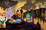Cena da animação “Little Demon”. (Foto: Captura de tela/YouTube FX Networks)