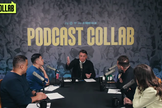Jair Bolsonaro entrevistado no podcast Collab. (Captura de tela/Positivamente Podcast)