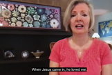 Nancy Johnson conta seu testemunho, ao conhecer Jesus. (Captura de tela/CBN News)