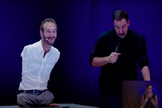 Nick Vujicic palestra em conferência no Palácio de Congressos em Madri. (Captura de tela/YouTube/Decisión)