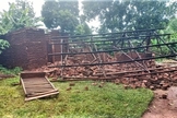 Aldeões muçulmanos destruíram a casa de Musa Wabwire no distrito de Kaliro, Uganda. (Foto: Reprodução/Morning Star News)