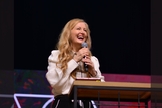 Katherine Ruonala na abertura do VOA 2022. (Foto: Global Awakening Brasil)