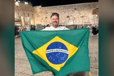 Pastores oram pelo Brasil em Jerusalém. (Foto: Ministério Engel)