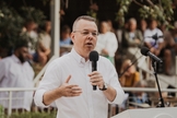 Pastor Andrew Brunson, na Festa dos Tabernáculos, organizada pela Embaixada Cristã Internacional em Jerusalém. (Foto: Reprodução/Facebook International Christian Embassy Jerusalem, ICEJ)