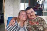 Gilberto reencontrou a mãe, Izabel, depois de 30 anos. (Foto: Arquivo Pessoal/Gilberto Leite).