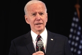 Joe Biden falando na Conferência Legislativa da Associação de Educação do Estado de Iowa (ISEA) de 2020, (Foto: Gage Skidmore/Creative Commons)