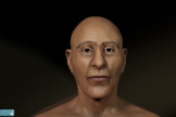 Faraó Ramsés II mostrado em um processo de reconstrução documentado pelo Face Lab na Liverpool John Moores University (Captura de tela/YouTube/Face Lab LJMU)
