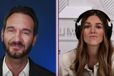 Nick Vujicic falou no podcast apresentado por Sadie Robertson. (Captura de tela/YouTube/ Sadie Robertson Huff)