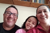 Isabele Firmino, filha do pastor Sérgio Fermino, morreu aos 7 anos. (Foto: Facebook/Sergio Luis Fermino).