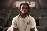 Damar Hamlin em seu vídeo de agradecimento. (Foto: Reprodução/Youtube/Buffalo Bills)