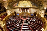 Plenário do Senado francês. (Foto: Jacques Paquier/Wikipédia).