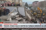 Terremoto de magnitude 7,8 atingiu Turquia e Síria. (Foto: Captura de tela/YouTube  Jovem Pan News)