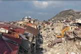 Cenas após o terremoto na Síria e Turquia. (Foto: Captura de tela/Vídeo G1)