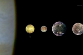 Alinhamento de planetas. (Foto: Captura de tela/Vídeo The Times of Israel)