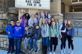 Jovens da Gwinnett Church of Christ na “Winterfest 2023”. (Foto: Gwinnett Church of Christ/Facebook)