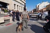 Houve vítimas com diferentes graus de lesão, uma grave e as demais moderadas. (Foto: Twitter/Israel Police)