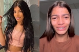 Catty Lares anunciou sua conversão em vídeo no Instagram. (Foto: Reprodução/YouTube/Instagram/Catty Lares).