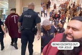 Jimmy Levy foi detido pela polícia depois de liderar uma adoração no Shopping Aventura. (Foto: Reprodução/Instagram/Jimmy Levy).