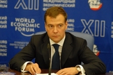 Dmitry Medvedev, vice-presidente do Conselho de Segurança da Rússia. (Foto: World Economic Forum/Alexander Belenky)