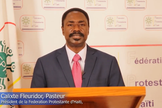 Calixte Fleuridor, presidente da Federação Protestante do Haiti. (Captura de tela/Facebook/Federation Protestante d'Haiti)