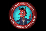 Logo oficial do After School Satan Club do Templo Satânico. (Captura de tela/The Philadelphia Inquirer/Templo Satânico)